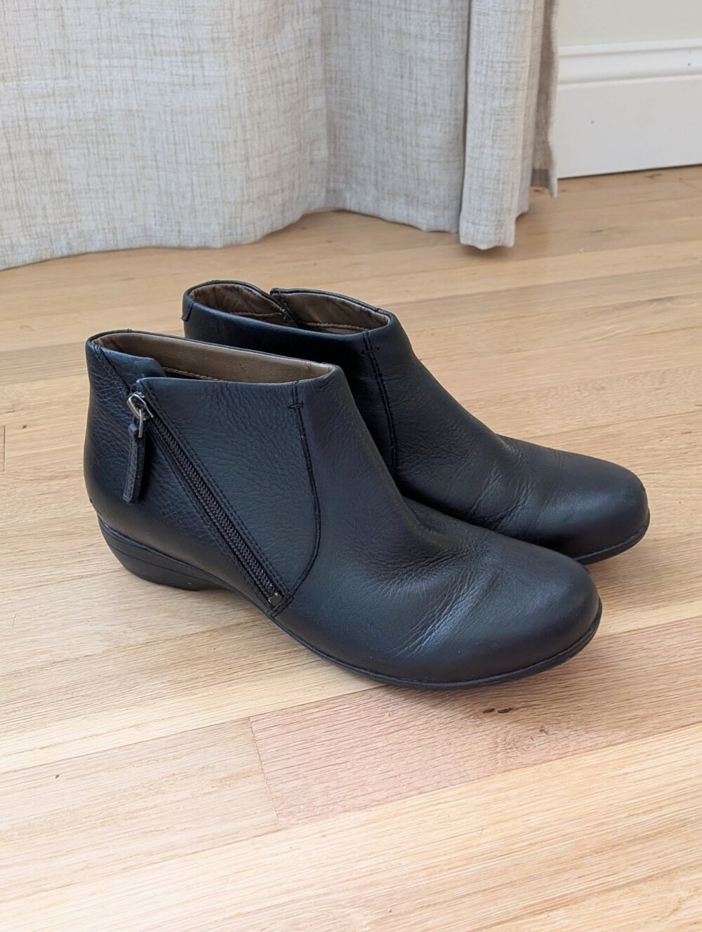 Dansko Fifi Women's Ankle Boots | Black Leather | EU 37 | US 6.5-7